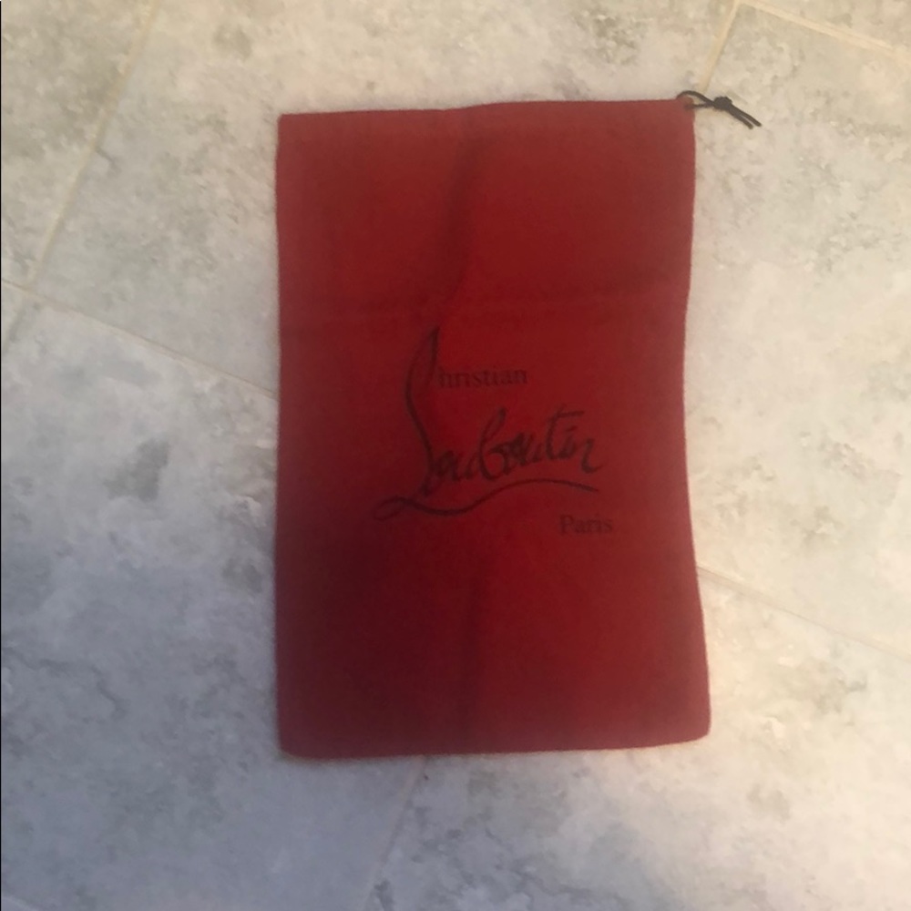 Christian louboutin dust bag